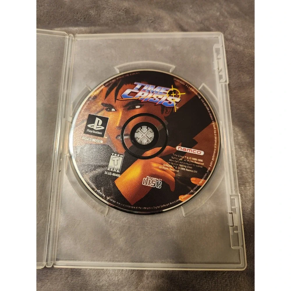 Time Crisis (PlayStation 1 PS1, 1996) DISC ONLY UNTESTED